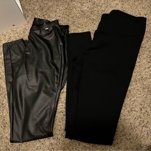 Size small two black leggings
